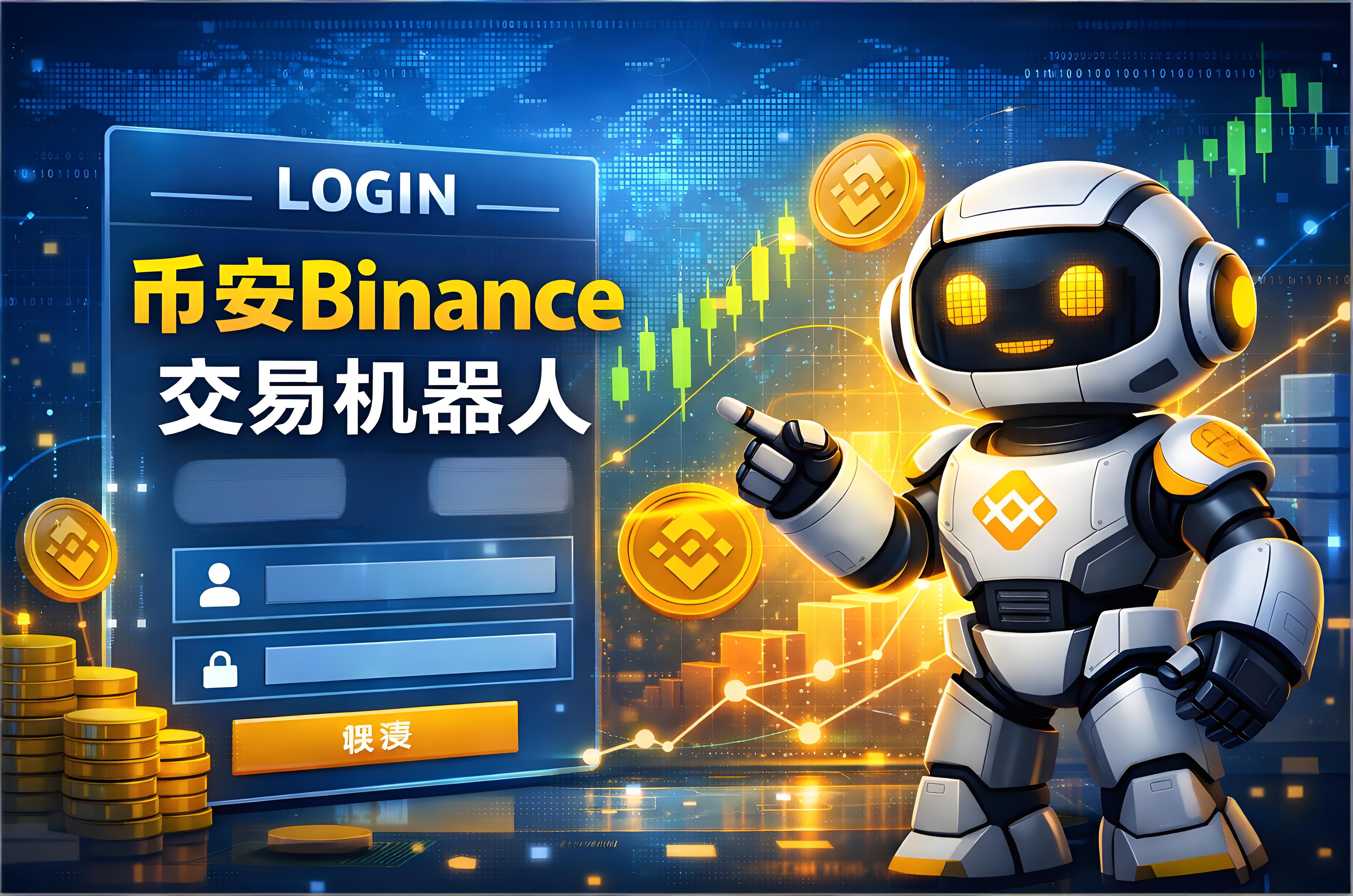 使用币安机器人登录交易页面有何窍门？